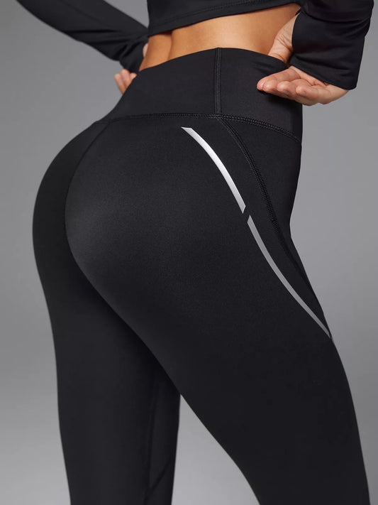 Ergonomic Sports Leggings with Ventilation Panels
