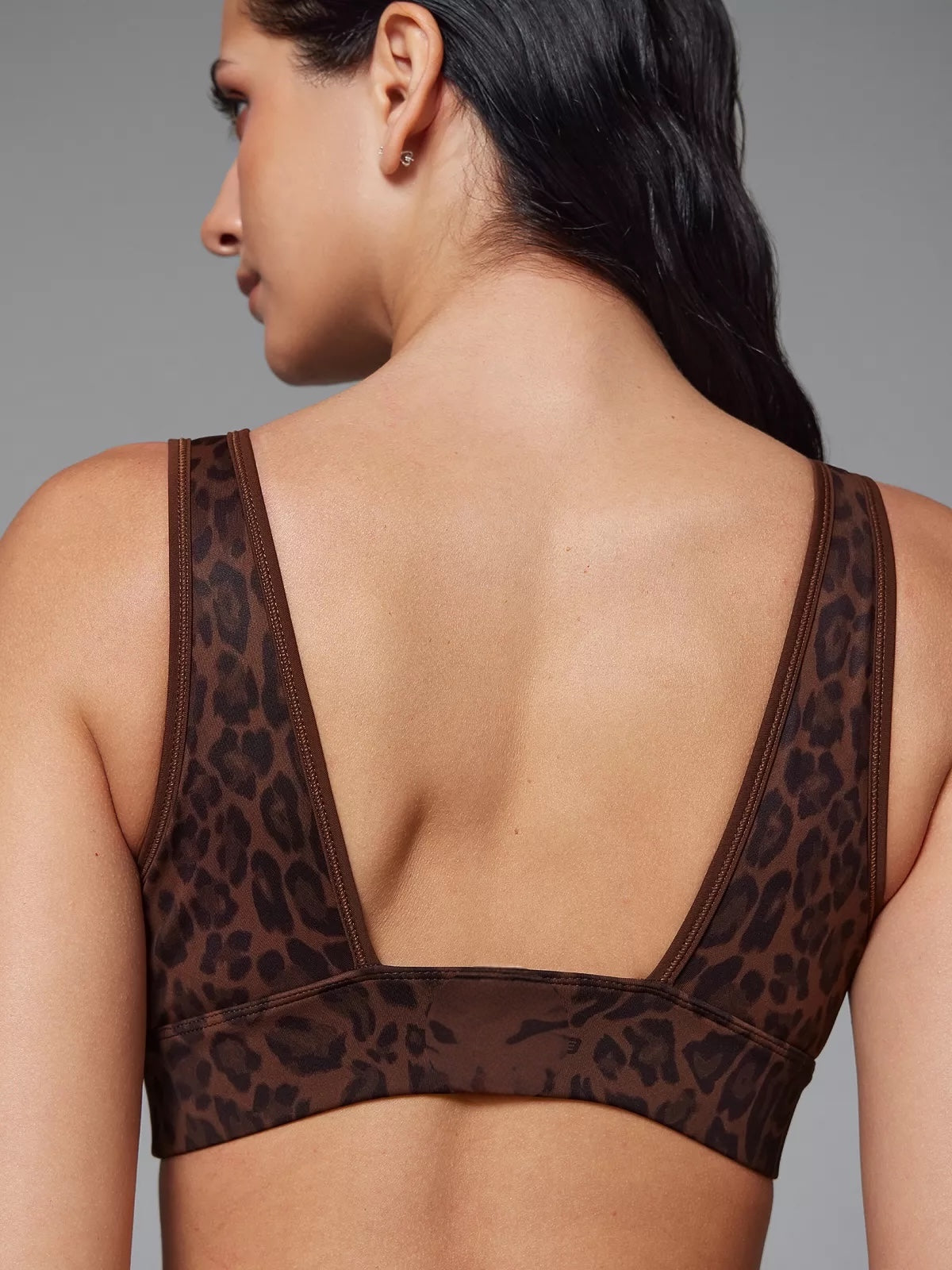 Wild-Side Athletic Bra with Wide Straps
