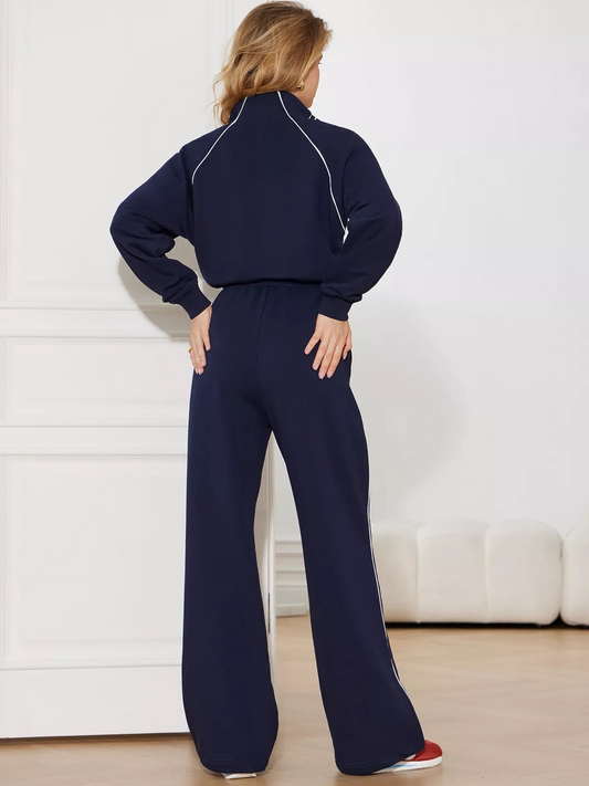 Zip-Front Hooded Jumpsuit